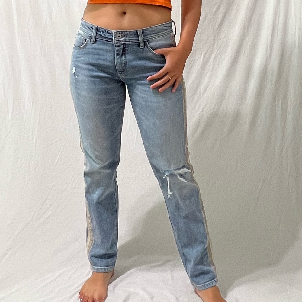 Pilcro and the Letterpress Size 27 Slim Boyfriend jeans